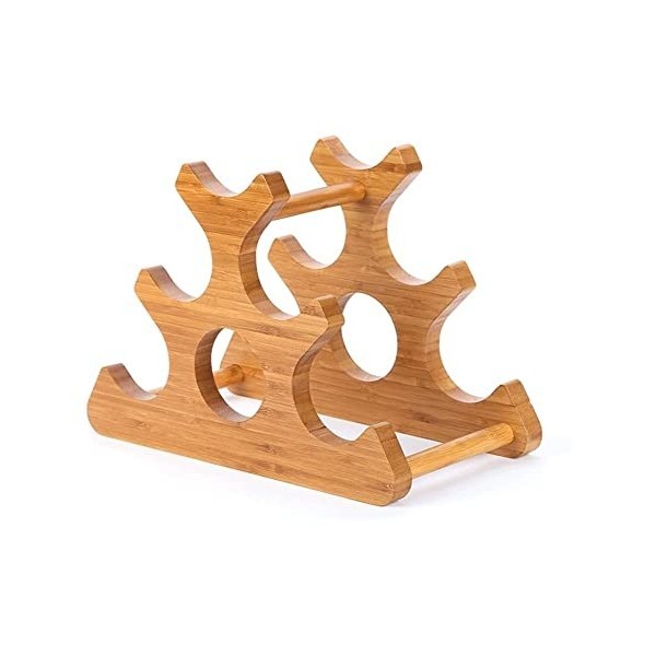 Casier à vin Support de vin en bois massif décoration créative casier à vin de raisin présentoir en bois cadre de bouteille d