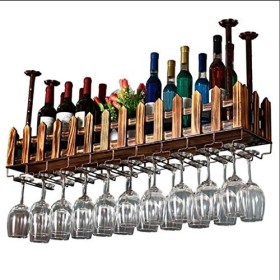 Casier à vin Casier à Verre à vin, étagère Porte-Verre à vin casier à Verre à vin casier à Verre à Champagne Facile à Install