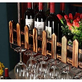 Casier à vin Casier à Verre à vin, étagère Porte-Verre à vin casier à Verre à vin casier à Verre à Champagne Facile à Install