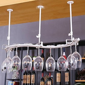 NufiyA casier à vin casier à vin en métal, casier à vin, casier à gobelet Suspendu, casier à vin créatif de Bar de Restaurant