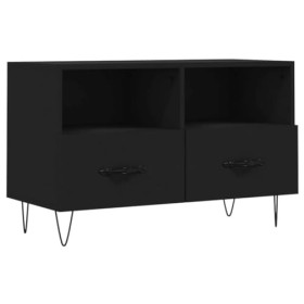 VEEKI Meuble TV, Meuble TV Suspendu, Meuble TV Industriel, Meuble TV Bois, Meuble Chambre, Convient pour Salon ou Chambre, No