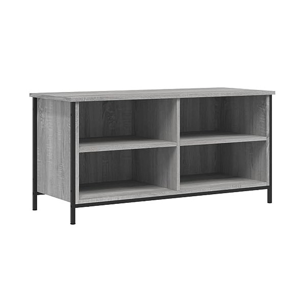 VEEKI Meuble TV, Meuble TV Suspendu, Meuble TV Industriel, Meuble TV Bois, Meuble Chambre, Convient pour Salon ou Chambre, So