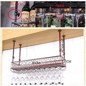 AARONG Casier à vin autoportant Armoires Porte-vin Mural Casier à vin Suspendu avec Support en Verre et étagère, casier à Ver