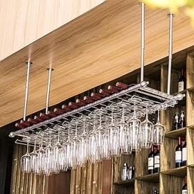 Casier À Vin Porte-Verre À Vin Européen Casier À Verre À Vin À lenvers Créatif Support À Verre Haut Suspendu Au Mur Rangemen