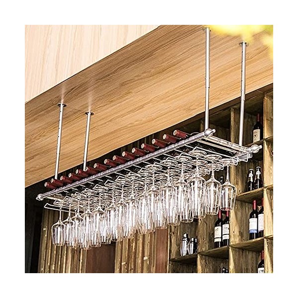 Casier À Vin Porte-Verre À Vin Européen Casier À Verre À Vin À lenvers Créatif Support À Verre Haut Suspendu Au Mur Rangemen