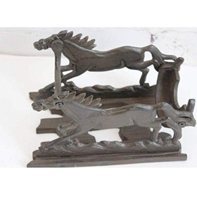 DEUYO Casier à vin Artisanat en Fer Ornements européens idées dartisanat en Fer forgé pour Le vin Rouge Warm as Ever