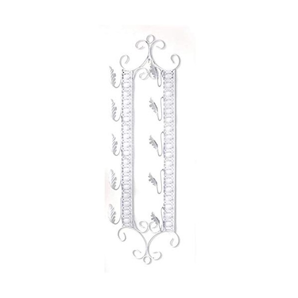 Casier à vin Casier à vin mural en métal sur pied, blanc, noir, style industriel, support à verres à vin suspendu pour bar, c