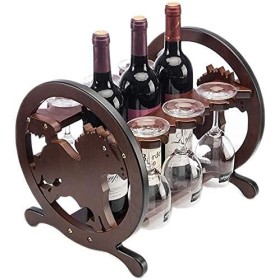 Casier à vin Armoire à vin Style Industriel rétro Casier à vin Cadre Mural Étagère Murale en métal Support Mural Support à Bo