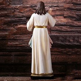 FULYA Statues, casier à vin de Paon Bleu Noble, Artisanat en résine, Ornements de Bureau, décorations de Salon et darmoire à