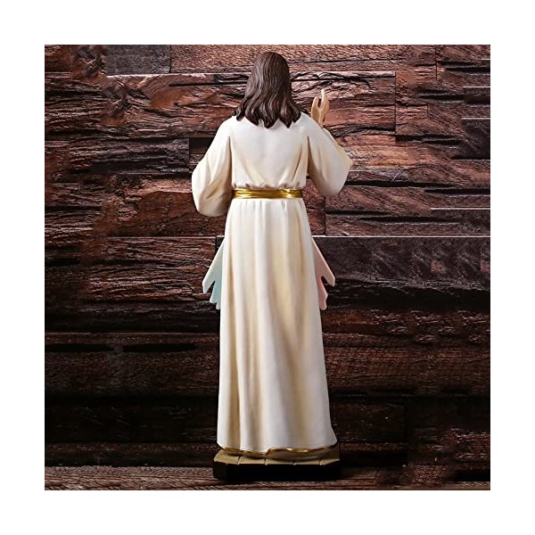 FULYA Statues, casier à vin de Paon Bleu Noble, Artisanat en résine, Ornements de Bureau, décorations de Salon et darmoire à