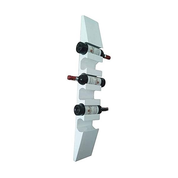 Casier À Vin 6 Bouteilles Casier À Vin Mural en Bois Massif, Casier À Vin Durable pour La Maison, Cave À Vin, Bar, Salon du V