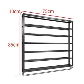 Casier à vin, casier à vin Mural, Simple et Moderne, casier à vin doré en Fer forgé Clair, casier à vin Mural, casier à vin c