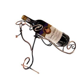 Casier à bouteilles de vin rouge Casier à vin simple en fer forgé Casier à vin créatif européen Casier à vin en fer forgé Com