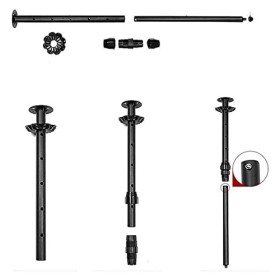 PUCHEN Casier à vin en Bois Massif Tenture Murale Armoire à Vin Présentoir À lenvers Suspendu Gobelet Rack Suspendu Rouge Vi