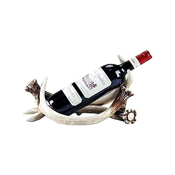 Casier à vin Porte-Bouteille de vin en résine Sculpture Rack Artisanat Étagère Décorations Maison Bar Voyage Poupée Créative 