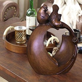 Casier à vin sur pied Petit oiseau casier à vin salon moderne armoire à vin présentoir pour décorations pendaison de crémaill