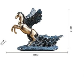 Casier à vin Creative Pegasus étagère à vin Rouge Mettre pièce Accessoires pour la Maison Moderne Simple ménage Salon Refroid