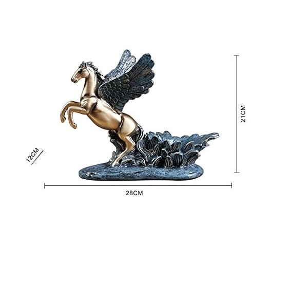 Casier à vin Creative Pegasus étagère à vin Rouge Mettre pièce Accessoires pour la Maison Moderne Simple ménage Salon Refroid