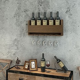 casier à vin Casier à vin Mural et Support en Verre, cloisons darmoire murales, étagère à vin Murale, Supports de décoration
