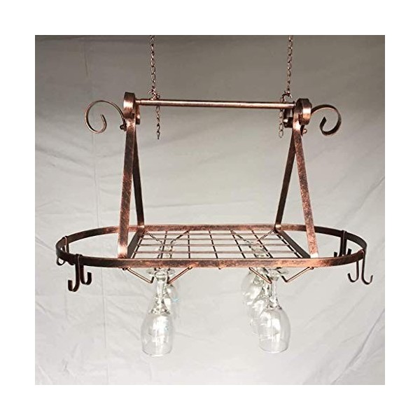 Casiers à vin Casiers à vin européens Cadre de verre à vin suspendu Porte-gobelet en hauteur à lenvers Casiers à vin en fer 