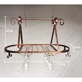 Casiers à vin Casiers à vin européens Cadre de verre à vin suspendu Porte-gobelet en hauteur à lenvers Casiers à vin en fer 