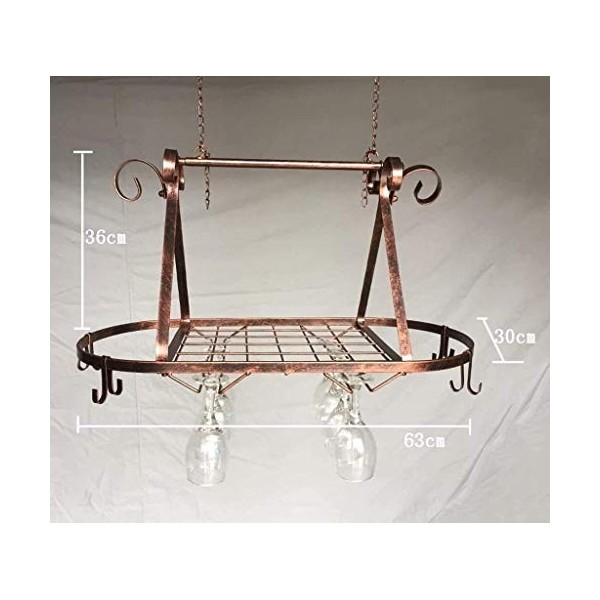 Casiers à vin Casiers à vin européens Cadre de verre à vin suspendu Porte-gobelet en hauteur à lenvers Casiers à vin en fer 