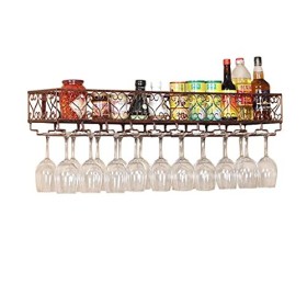 Casier à vin, décoration de casier à vin européen, casier de Cuisine, casier à Fleurs Mural, casier à Tasses Suspendu créatif