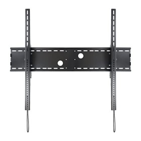 TooQ LP42130F-B - Support Mural Fixe pour Moniteur/TV/LED de 60" à 100", pesant jusquà 130 kg, Distance au Mur 130mm, Inclin