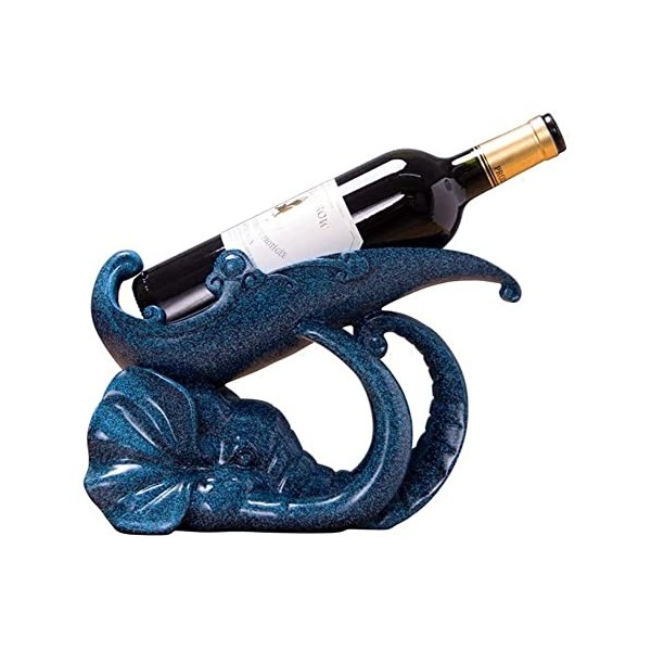 Casier à vin Creative Lucky Elephant Étagère à vin Rouge Mettre Une pièce Nouveau Salon Chinois Refroidisseur de vin Décorati