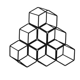 Casier à vin autoportant de comptoir, casier à vin en métal, casier à vin de Rangement, pour casier à vin en métal de comptoi