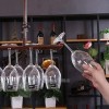 ELzEy Porte-Bouteille Étagère À Vin Casier À Vin Casier À Verrerie Casier À Vin Suspendu Casier À Gobelet Suspendu Casier À V