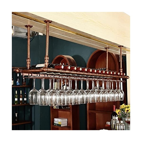 ZERAPH Casier à vin autoportant Armoires Porte-vin Mural Casier à vin Étagères suspendues Porte-Bouteilles réglable en Hauteu