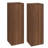 Meubles TV 2 pcs Chêne marron 30,5x30x90 cm Bois dingénierie