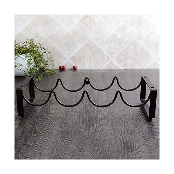 PJQUEKAIPJ Casier à vin Accueil Support Rouge Support de Verre à Vin Restaurant Bar 1/4 Couche Porte-Bouteilles Empilable Aff