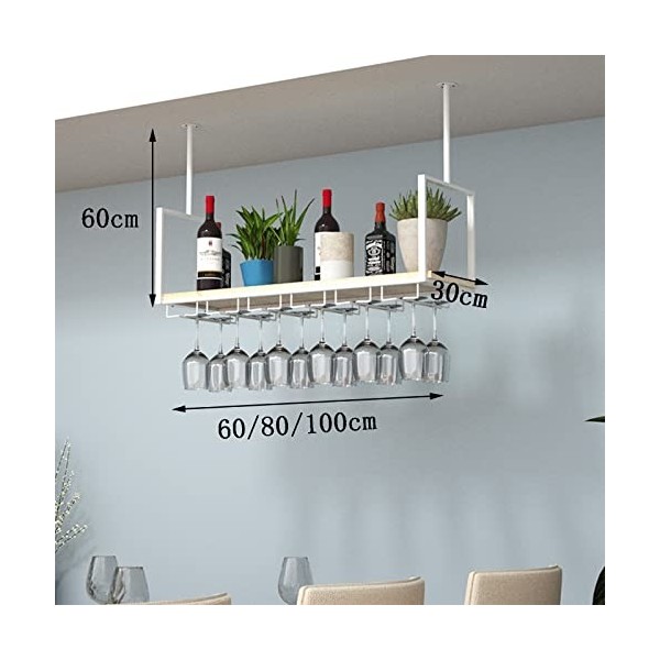 ZERAPH Casier à vin autoportant Armoires Porte-vin Mural Porte-Verre à vin Suspendu-Casier à vin Étagère de Plafond montée au