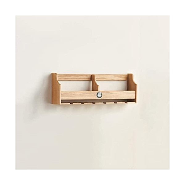 Casier à vin Organisateur Rack Casier à vin Suspendu Mur Suspendu Rétro Casier à Vin Ménage À lenvers Porte-Verre À Vin Orne