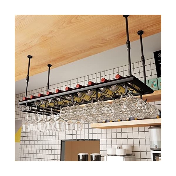 Casier à vin Suspendu - Casier à vin Casier à vin Suspendu, casier à vin Mural, comptoir de Bar, casier à vin au Plafond, cas