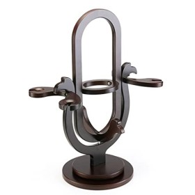 DEARJJN Casier à vin en Bois Massif en Bois Massif Casier à vin Casier à vin en Bois Massif de Raisin européen Support à Verr