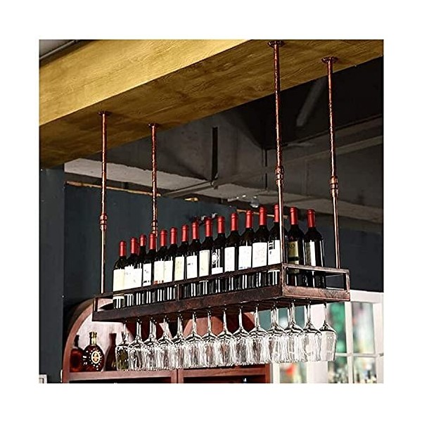 Casier à vin autoportant, armoires, support à vin mural, casier à vin suspendu avec support en verre et étagère, porte-boutei