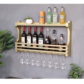 Cadre de verre à vin en verre Casier à vin mural en fer, support de décoration multifonctionnel pour restaurant de cuisine, p