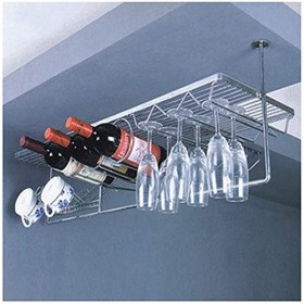 ELzEy Casier à vin darmoire Suspendue, tenture Murale épaisse épaissie, casier à vin en Acier Inoxydable, casier à vin, casi