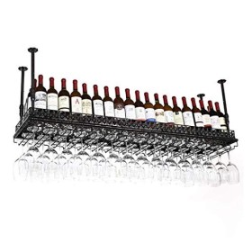 Présentoir à vin, casier à vin de bar européen à lenvers, casier à gobelets créatif, casier à vin suspendu, support, casier 