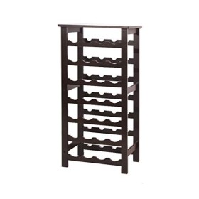 Casier à vin Casier à vin en bois massif Sept étages Étagère créative Porte-gobelet Porte-verre à vin Porte-verre à vin Porte