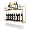 Casier à vin Étagère à vin en Fer Casier à vin Mural Trépied Porte-Verre à vin Casier à vin créatif Porte-Verre à vin Refroid