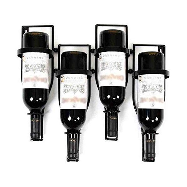 Casier à vin, casier à vin Mural en métal, casier à vin Suspendu en Fer européen. Étagère de Support pour casier à vin de Cui