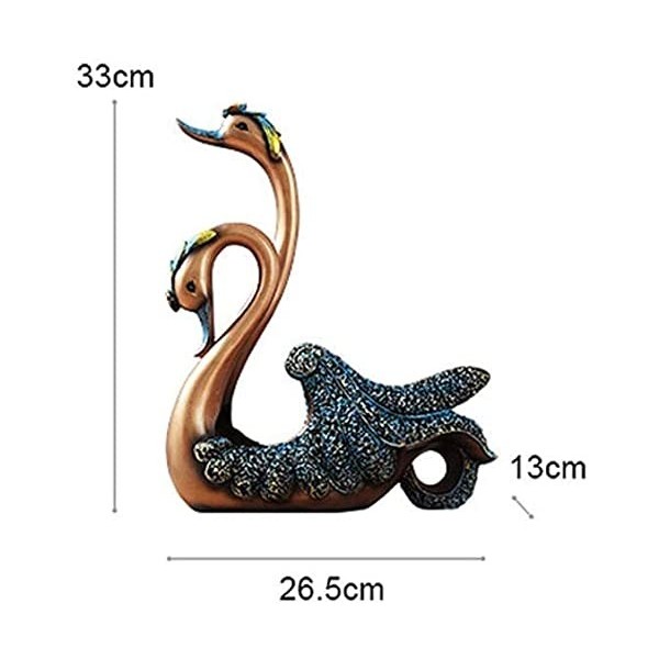 Casier à vin Casier à vin Cygne Casier à vin Rouge Ornement de Cave à vin poussin créatif européen a fait les présentoirs dan