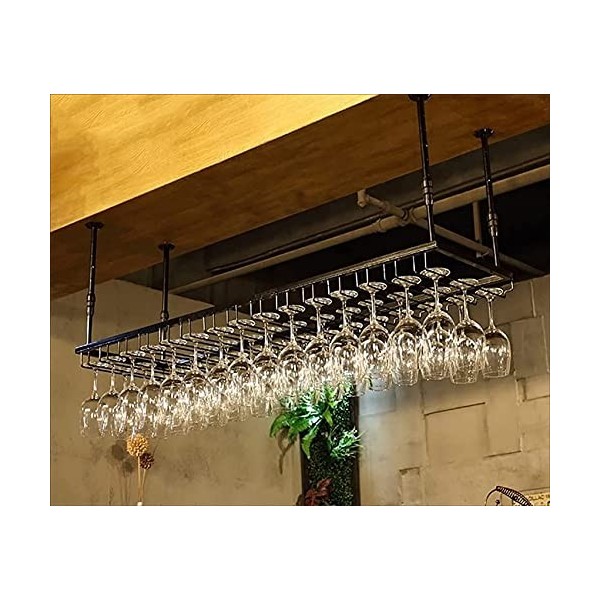 Support De Verre À Vin, Support De Verre À Vin Vintage Support De Verre À Vin En Fer Forgé, Support De Verre À Champagne Susp