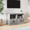 FIRBNUS Meuble TV Chêne Sonoma 73x35,5x47,5 cm Bois dingénierie Armoire TV Salon Construction Robuste Meuble HiFi Tendance D