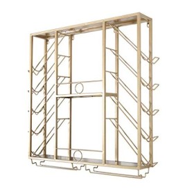 PJQUEKAIPJ Casier à vin, Mural, Bar, Restaurant, casier à Bouteilles de vin, Support de Rangement pour étagère Murale, Suppor