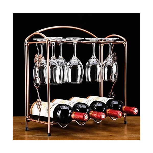 Casier à vin sur Pied, casier à Verres à vin pour la Maison, décoration créative de casier à vin, décoration de gobelet/vin, 